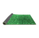 Sideview of Oriental Green Industrial Rug, urb1385grn