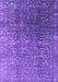 Machine Washable Oriental Purple Industrial Area Rugs, wshurb1385pur