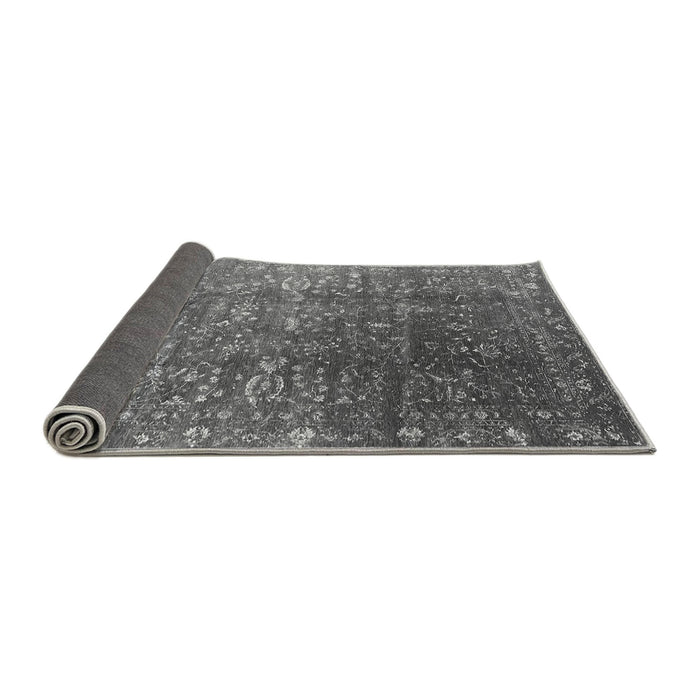 Sideview of Oriental Gray Industrial Rug, urb1385gry