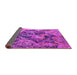 Sideview of Oriental Pink Industrial Rug, urb1386pnk