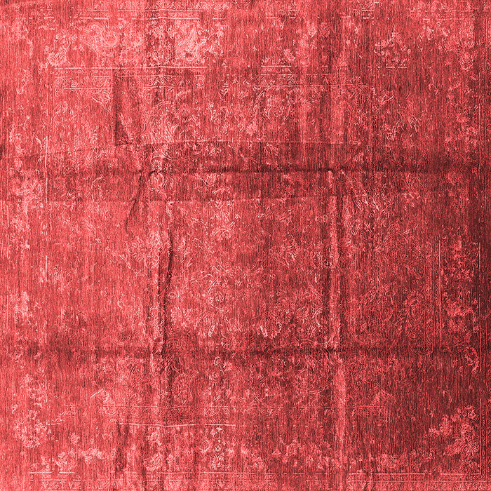 Machine Washable Oriental Red Industrial Rug, wshurb1387red