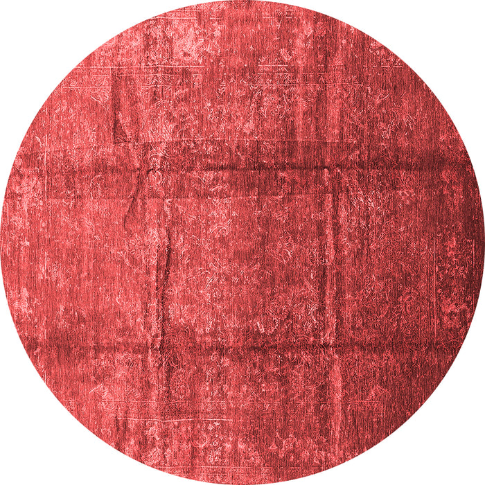 Machine Washable Oriental Red Industrial Rug, wshurb1387red