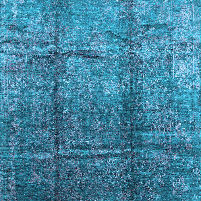 Oriental Light Blue Industrial Rug, urb1387lblu