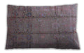 Mid-Century Modern Urban Mauve Taupe Purple Lumbar Throw Pillow, 13 inch by 19 inch, lburb1388