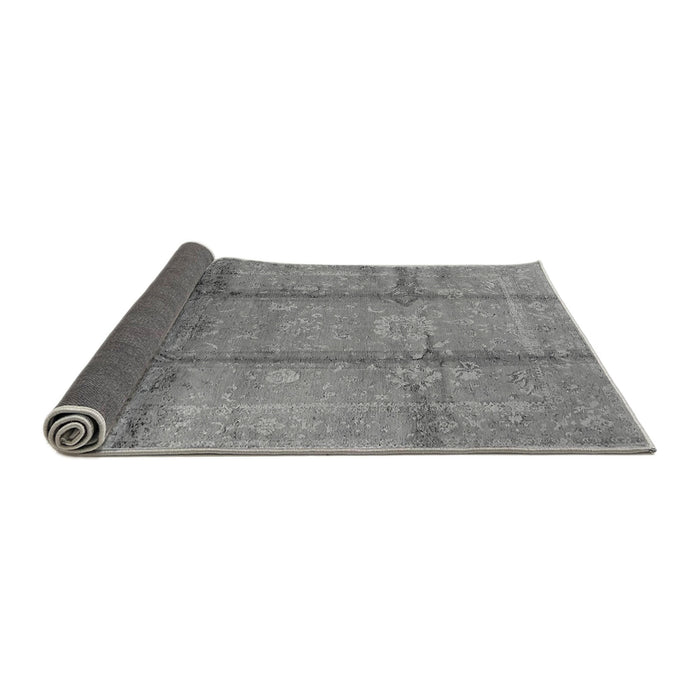 Sideview of Oriental Gray Industrial Rug, urb1388gry