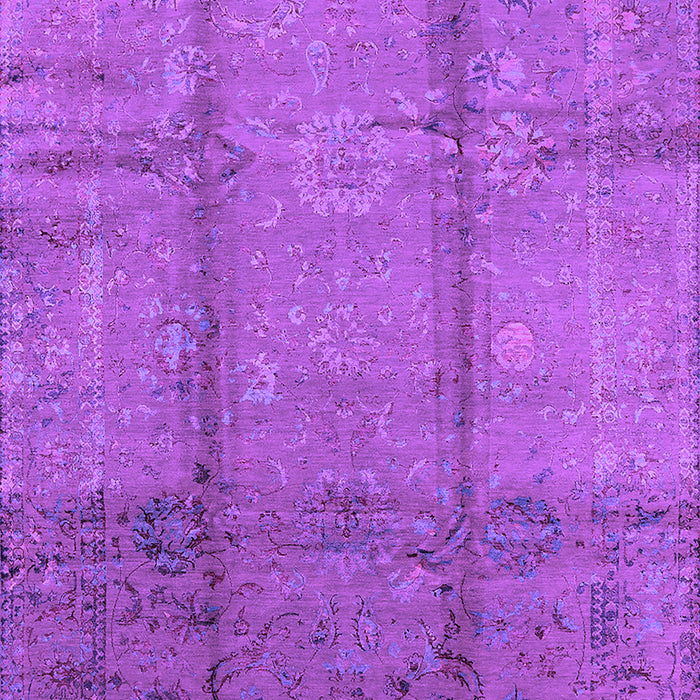 Machine Washable Oriental Purple Industrial Area Rugs, wshurb1388pur