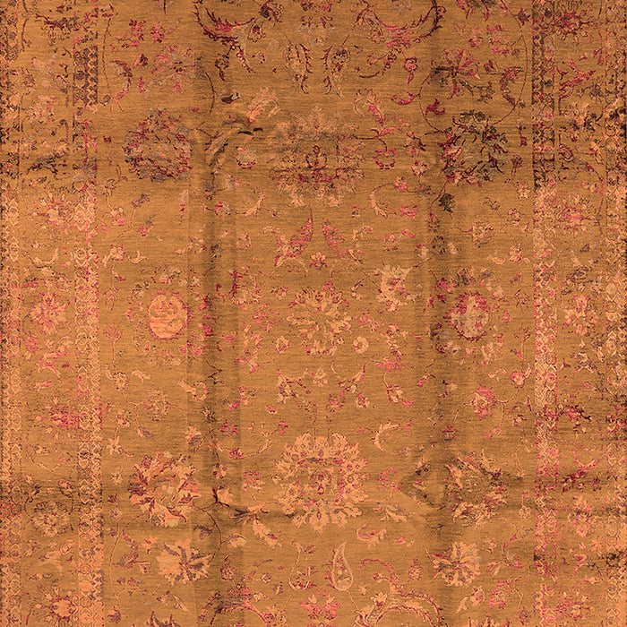 Oriental Orange Industrial Rug, urb1388org