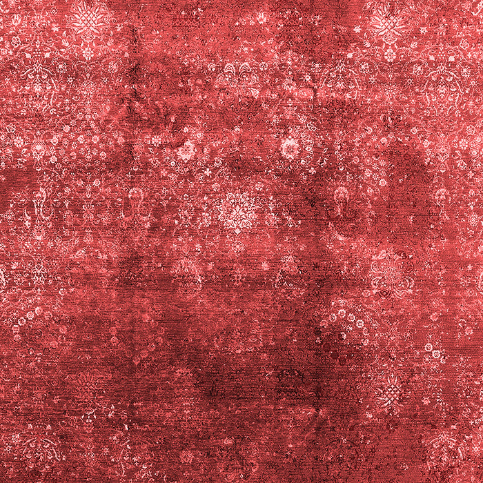 Machine Washable Persian Red Bohemian Rug, wshurb1389red