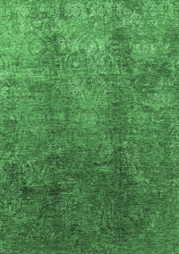 Oriental Emerald Green Industrial Rug, urb1390emgrn