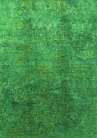 Oriental Green Industrial Rug, urb1390grn