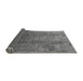 Sideview of Oriental Gray Industrial Rug, urb1390gry