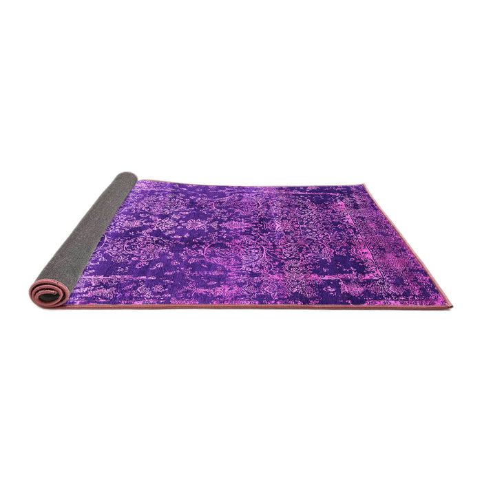 Sideview of Oriental Pink Industrial Rug, urb1391pnk