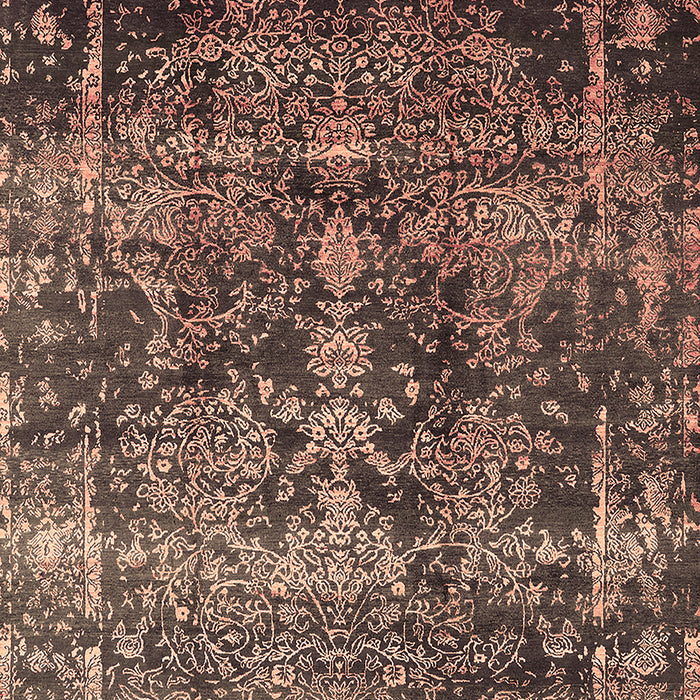 Oriental Brown Industrial Rug, urb1391brn