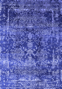 Oriental Blue Industrial Rug, urb1391blu