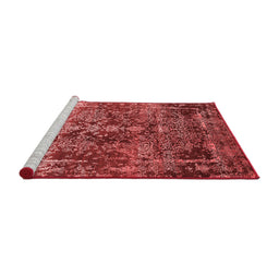 Industrial Red Washable Rugs