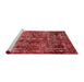 Industrial Red Washable Rugs