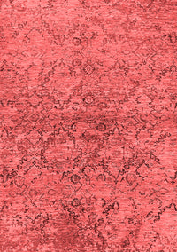 Oriental Red Industrial Rug, urb1392red