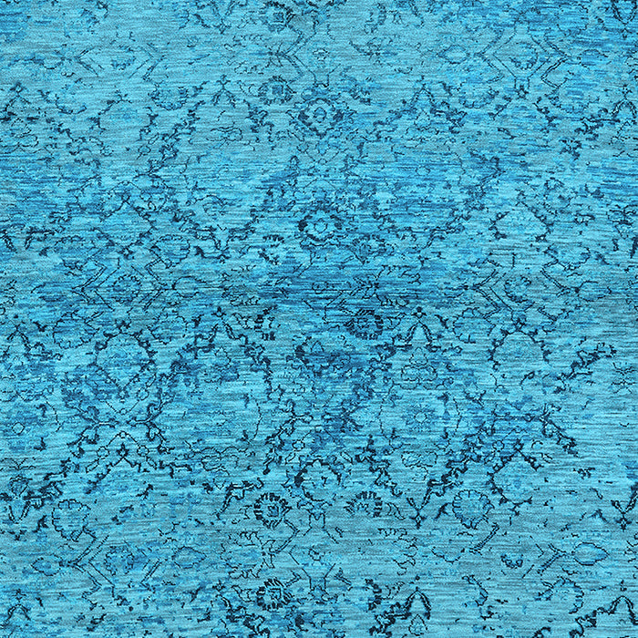 Oriental Light Blue Industrial Rug, urb1392lblu