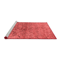 Industrial Red Washable Rugs