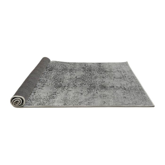 Sideview of Oriental Gray Industrial Rug, urb1393gry