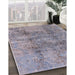 Machine Washable Industrial Modern Mist Blue Rug in a Family Room, wshurb1393