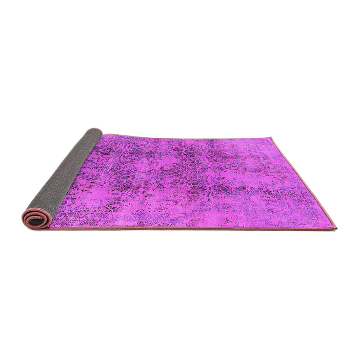 Sideview of Oriental Pink Industrial Rug, urb1393pnk