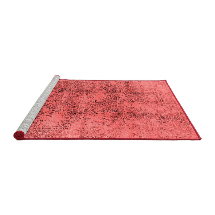 Industrial Red Washable Rugs