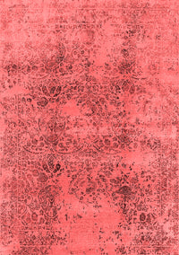 Oriental Red Industrial Rug, urb1393red