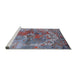 Sideview of Machine Washable Industrial Modern Rosy-Finch Purple Rug, wshurb1394