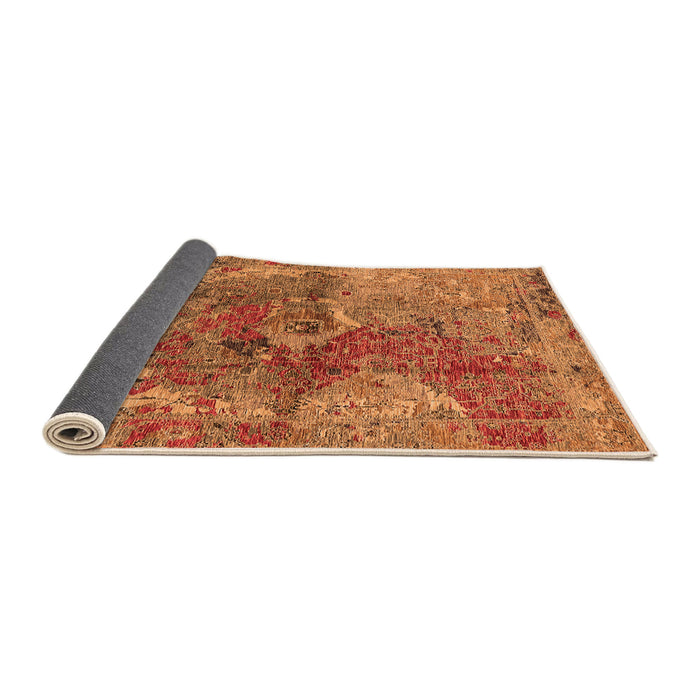 Sideview of Oriental Orange Industrial Rug, urb1394org