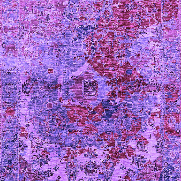 Oriental Purple Industrial Rug, urb1394pur