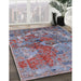 Machine Washable Industrial Modern Rosy-Finch Purple Rug in a Family Room, wshurb1394