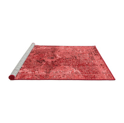Industrial Red Washable Rugs