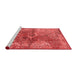 Industrial Red Washable Rugs