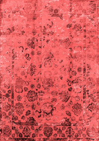 Oriental Red Industrial Rug, urb1395red