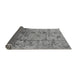 Sideview of Oriental Gray Industrial Rug, urb1395gry