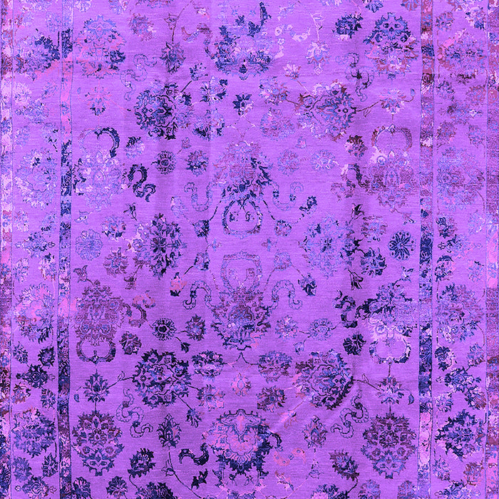 Machine Washable Oriental Purple Industrial Area Rugs, wshurb1395pur
