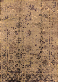 Oriental Brown Industrial Rug, urb1395brn