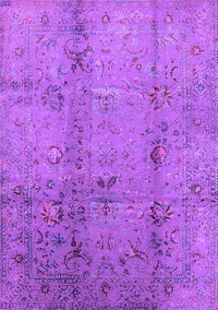 Oriental Purple Industrial Rug, urb1396pur