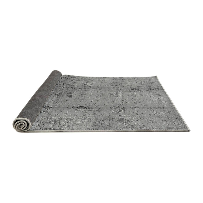 Sideview of Oriental Gray Industrial Rug, urb1396gry