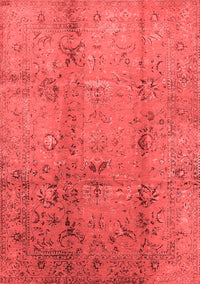 Oriental Red Industrial Rug, urb1396red