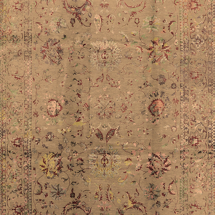 Oriental Brown Industrial Rug, urb1396brn