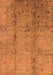 Oriental Orange Industrial Rug, urb1396org