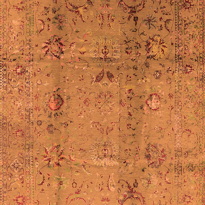 Oriental Orange Industrial Rug, urb1396org