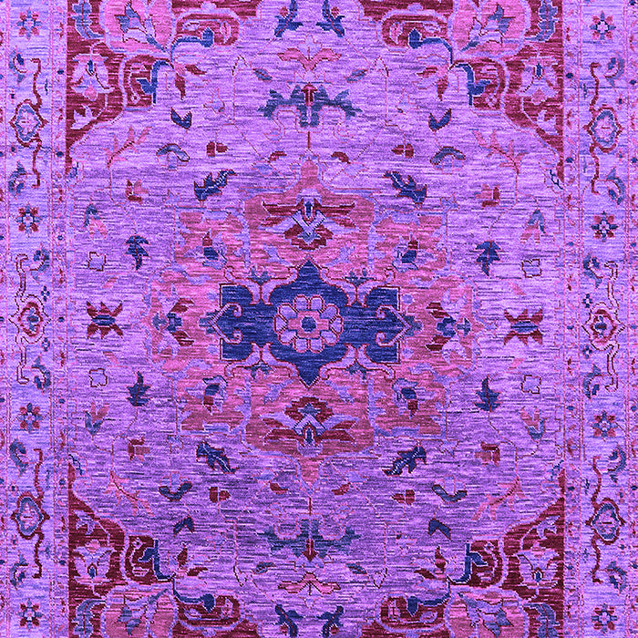 Machine Washable Oriental Purple Industrial Area Rugs, wshurb1397pur