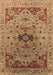 Oriental Brown Industrial Rug, urb1397brn