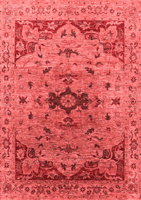 Oriental Red Industrial Rug, urb1397red