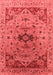 Oriental Red Industrial Area Rugs