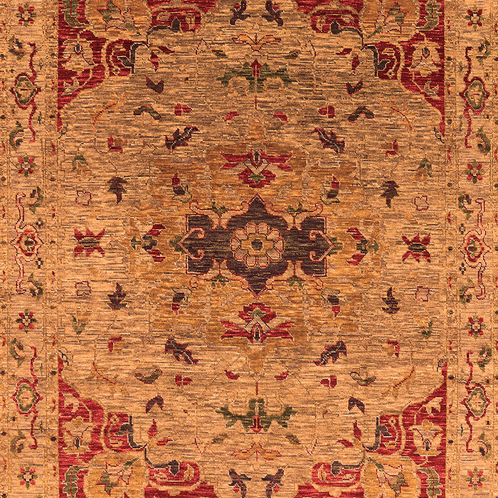 Oriental Orange Industrial Rug, urb1397org