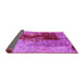 Sideview of Oriental Pink Industrial Rug, urb1398pnk